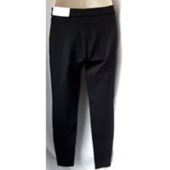 "LOFT" BLACK MODERN SKINNY ZIP POCKETS STRETCH LEGGINGS RIDING PANTS SZE: XS NWT - Picture 3 of 4